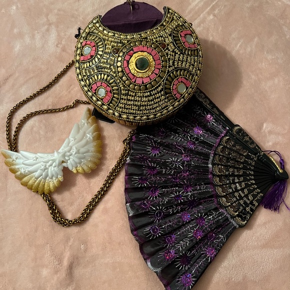 SSUUPPEERR CUTE ☺️ SHARIFDESIGN.COM VERSITAL HAND CRAFTED CROOSS BODY BAG - Picture 1 of 2